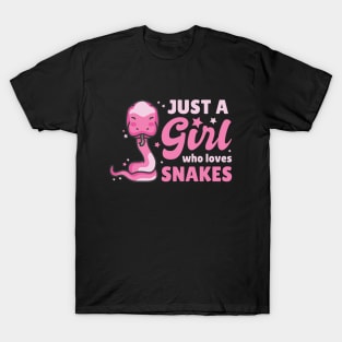 Snake Love Girl T-Shirt